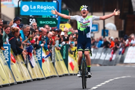 Radsport / Zimmermann gewinnt sechste Dauphiné-Etappe, Geniets Gesamt-36.